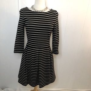 Banana Republic Dress B&W Striped